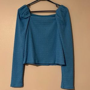H&M Blue Long Sleeve